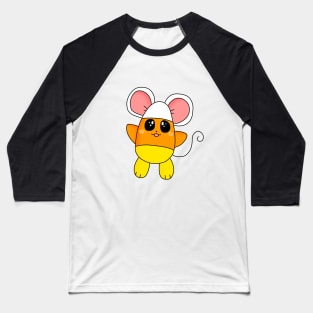 Candy Corn Mouse Baseball T-Shirt